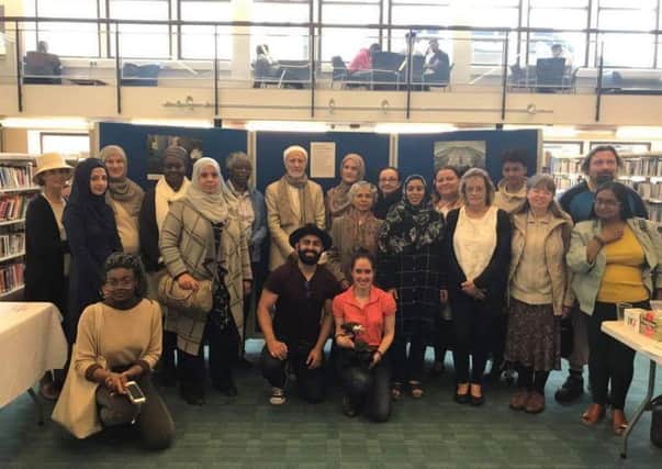 Beyond Borders Participatory Exhibition launch at Luton Central Library