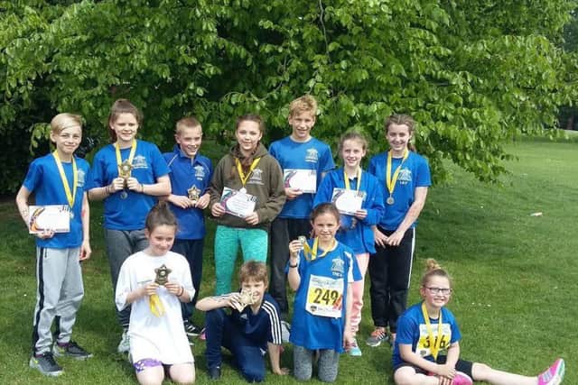 The Dunstable SC members who competed in the Aquathlon