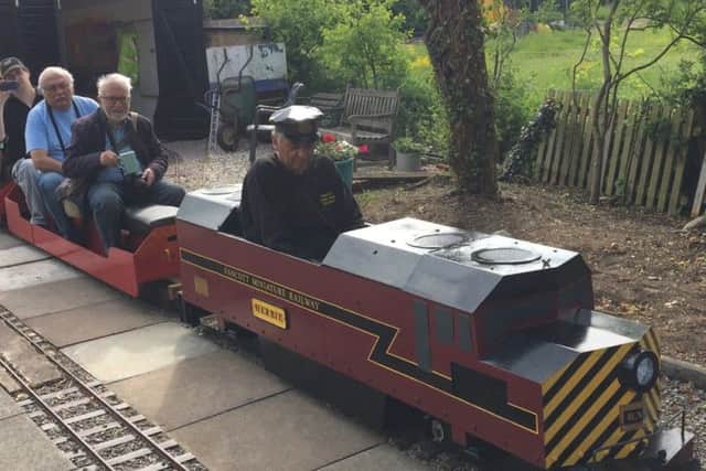 Herbie returns to The Fancott Miniature Railway at The Fancott Arms