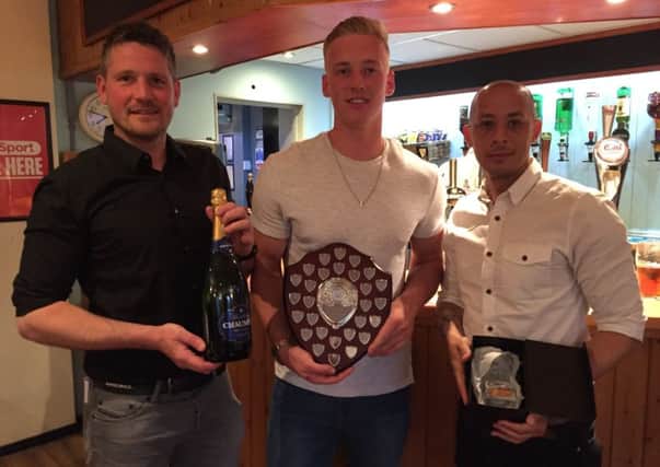 Connor Calcutt won the Players Player of the Season award for Barton