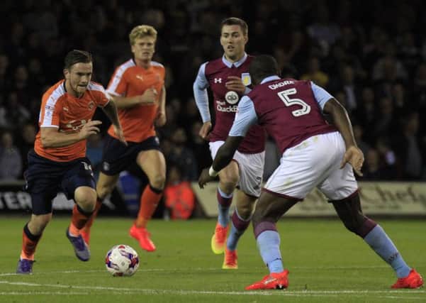 Jack Marriott in action against Aston Villa last season