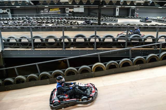 Indoor karting opens in Dunstable