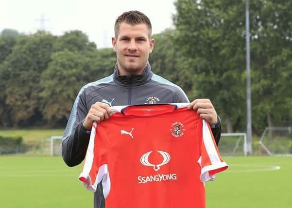 New Luton signing James Collins