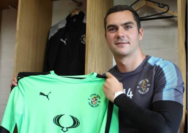 Keeper James Shea has signed for Luton