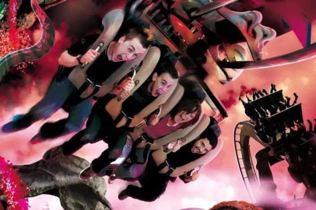 Are you brave enough to take on the Big 6 Challenge at Alton Towers? Photo - Alton Towers.