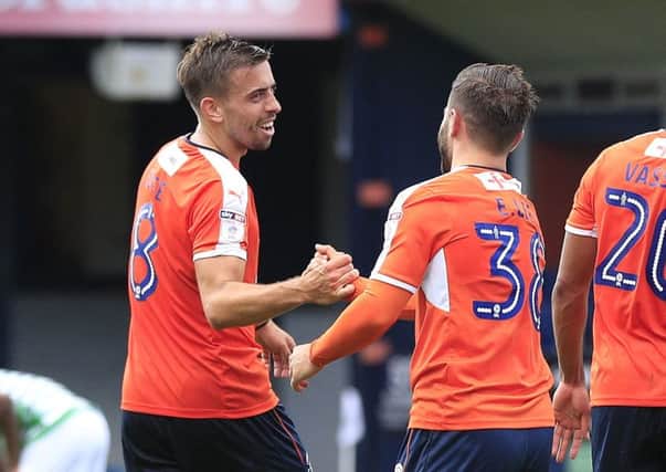 Olly Lee and Elliot Lee became the first brothers to score for Luton in the same game since 1988