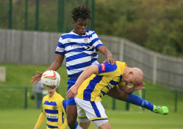 Andrew Osei-Bonsu was on target for Dunstable