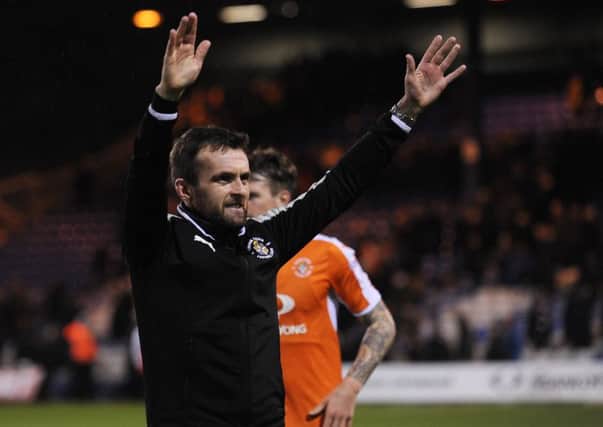 Hatters boss Nathan Jones hails the fans after beating Carlisle
